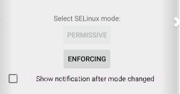 SELinux Mode Changerv3.18截图
