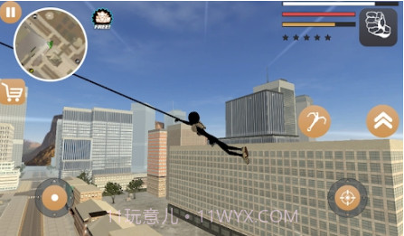 火柴人绳索英雄2v2.5.197截图