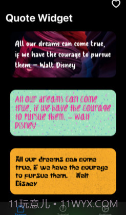 MotivationWidget:DailyQuotev1.11截图