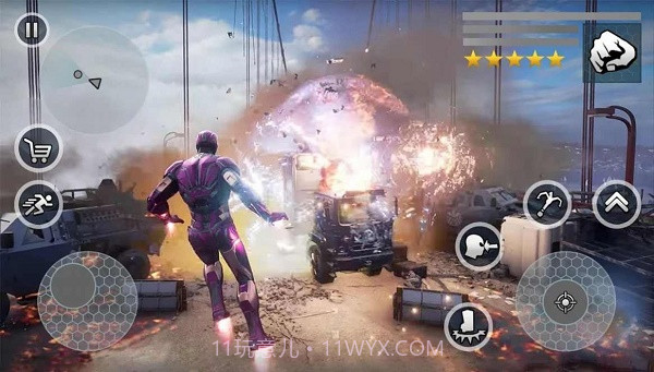 钢铁侠超级绳索英雄1.0.8截图