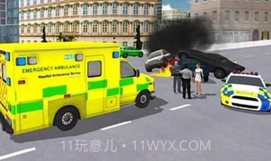 紧急城市救护车模拟器v1.8截图