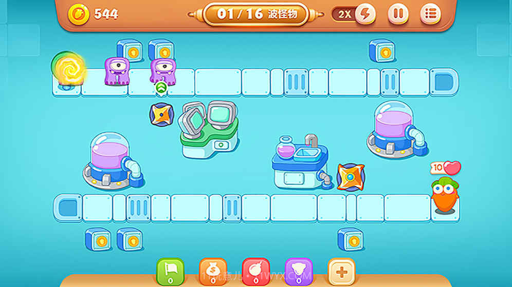 保卫萝卜无限金币版v1.10截图