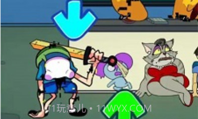 FNF黑暗皮比v1.11截图