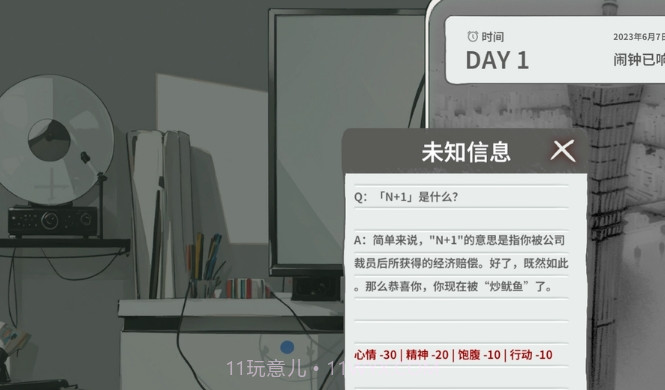 N+1失业青年新生活手游(N1Plus:失业模拟器)v1.13截图