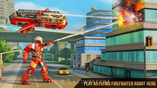 飞行消防车无限金币版v23鐎瑰宕渧1.14截图