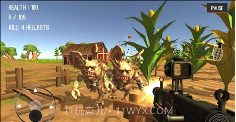 怪物狩猎城市射击安卓修改无限金币版V1.10截图