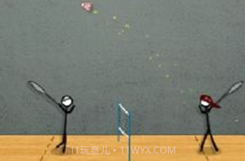 火柴人打羽毛球3v1.17截图