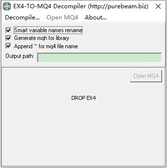ex4 to mq4 最新版工具v2.51截图
