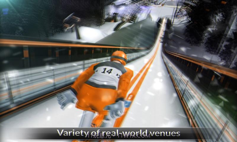 冬季运动跳台滑雪模拟APP1.2截图