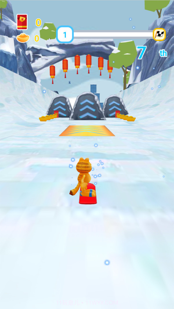 加菲猫滑雪官方v1.14截图