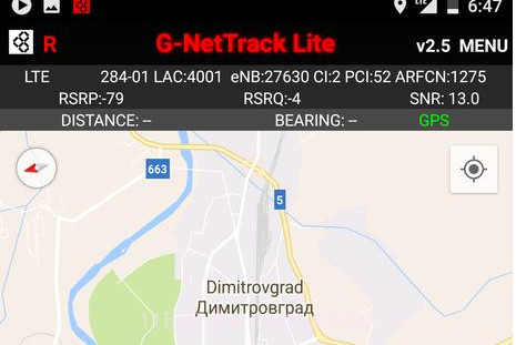 G-NetTrack Litev9.14截图