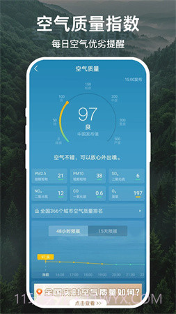 天气预报大字版自定义版v1.4.4截图