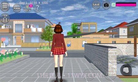 sakurablue20(SAKURA SchoolSimulator)v1.039.17截图