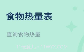 饮食热量表v1.20截图