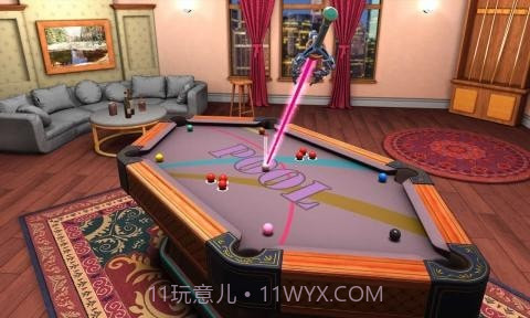 真实3D台球明星之路截图3 真实3D台球明星之路截图3