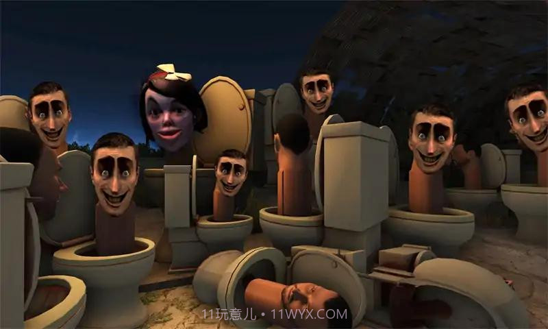 厕所火车怪物生存截图3