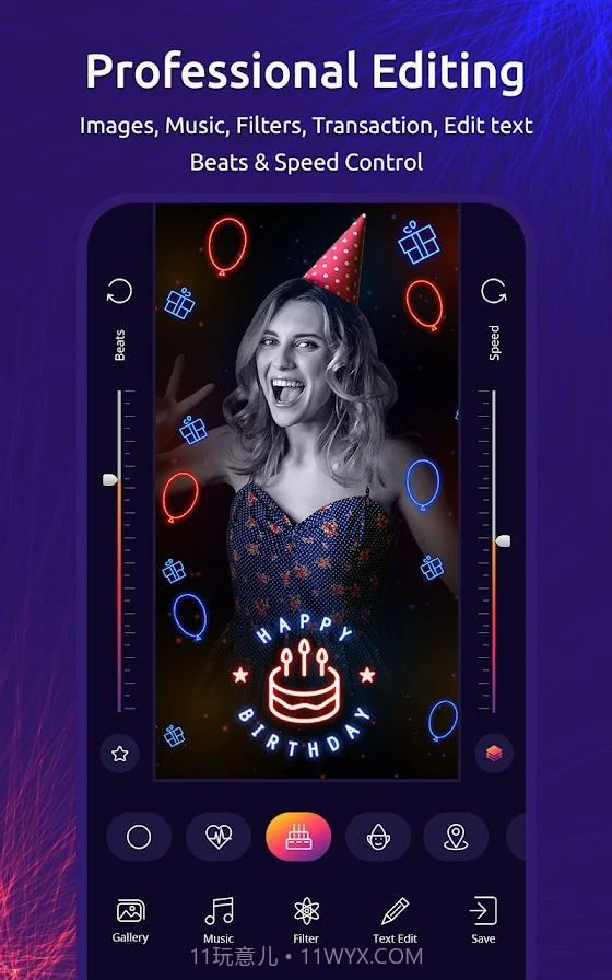 视频故事编辑器截图2