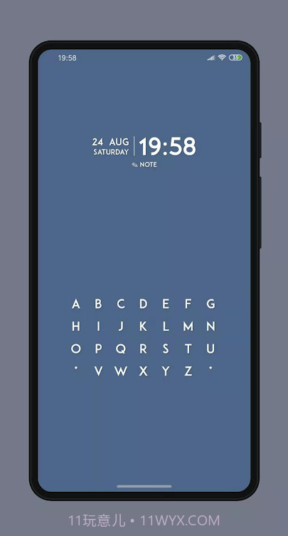 字母索引桌面截图3