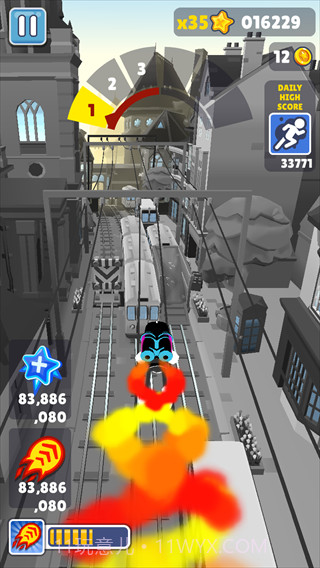 地铁跑酷入梦小治殃毁联动版截图2