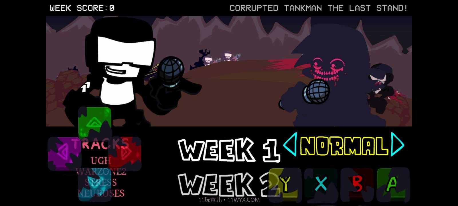 fnf腐化坦克兵模组截图2 fnf腐化坦克兵模组截图2