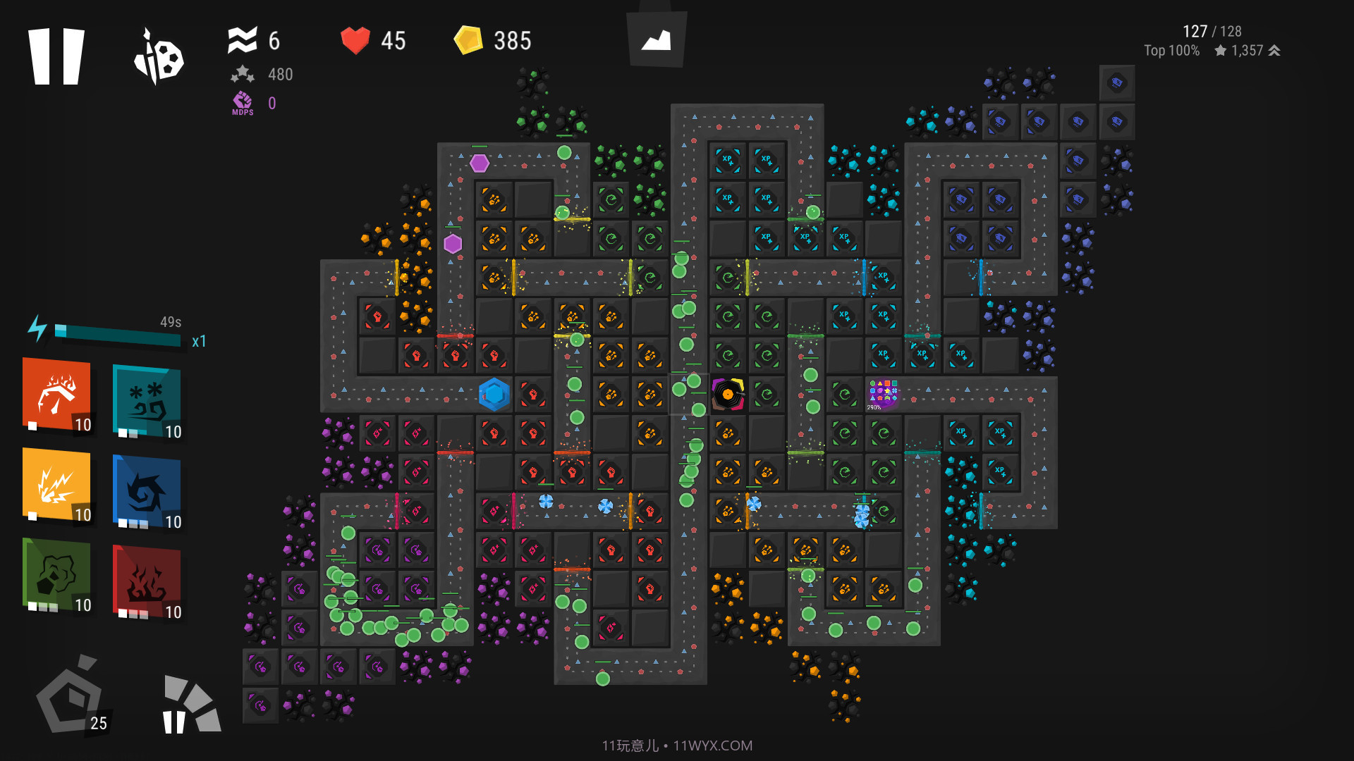 无限塔防2Infinitode 2截图1 无限塔防2Infinitode 2截图1