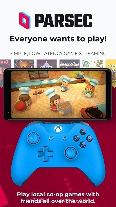 parsec远程截图2