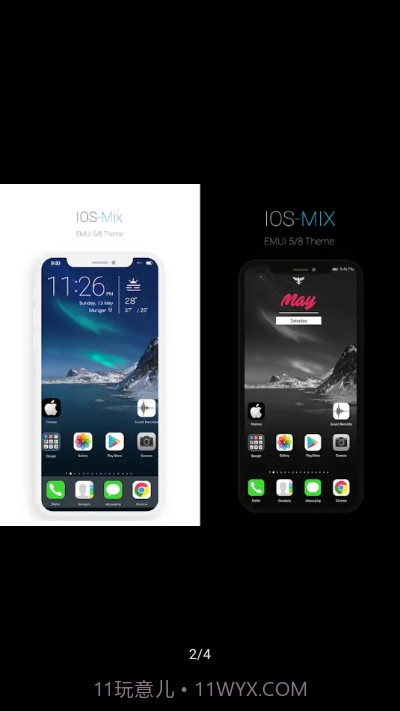 IOS Mix(华为EMUI5/8IOS主题)截图3 IOS Mix(华为EMUI5/8IOS主题)截图3