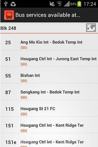 新加坡巴士截图2