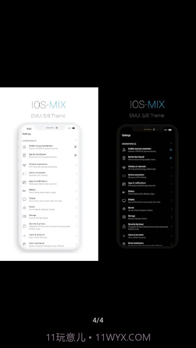 IOS Mix(华为EMUI5/8IOS主题)截图4 IOS Mix(华为EMUI5/8IOS主题)截图4