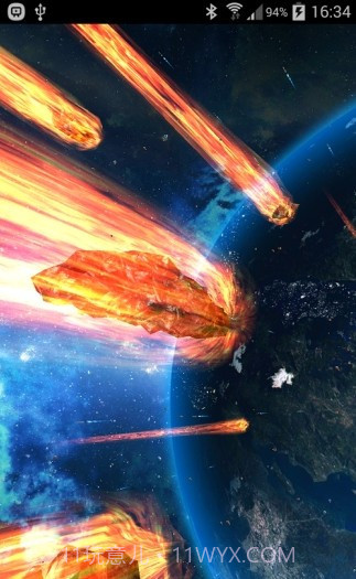 陨石动态壁纸截图4