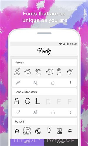 字体编辑器Fonty截图3