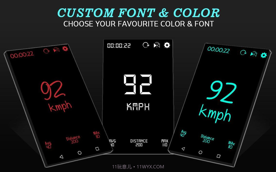 数字GPS车速表截图3