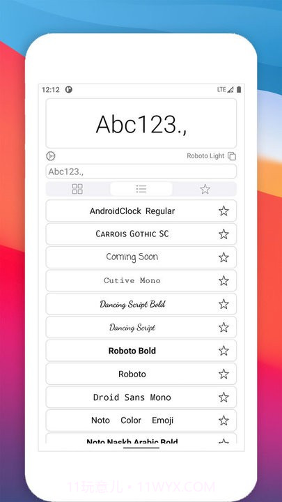 字体预览截图3 字体预览截图3