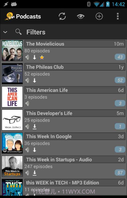PodcastAddict截图1