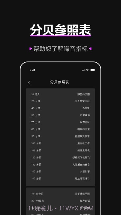 标准噪音分贝检测仪截图1