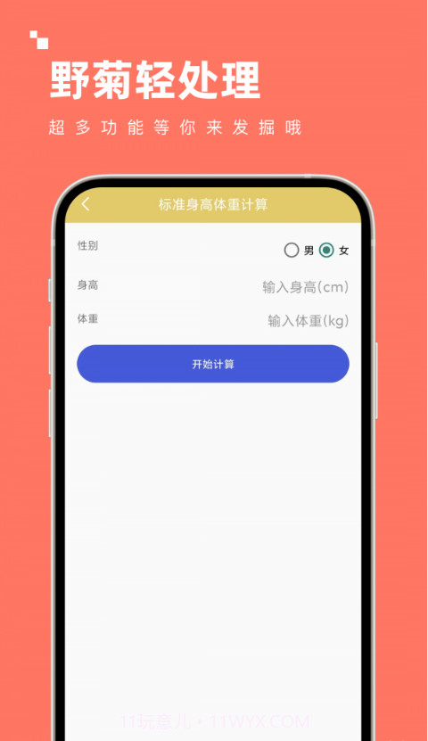 野菊轻处理截图1