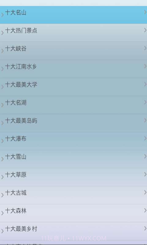 旅游景点推荐截图2