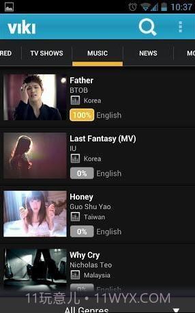 Viki 精彩影视剧和音乐MV截图3 Viki 精彩影视剧和音乐MV截图3