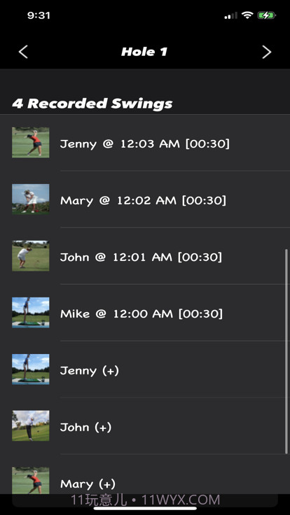 TMG追踪我的高尔夫截图3
