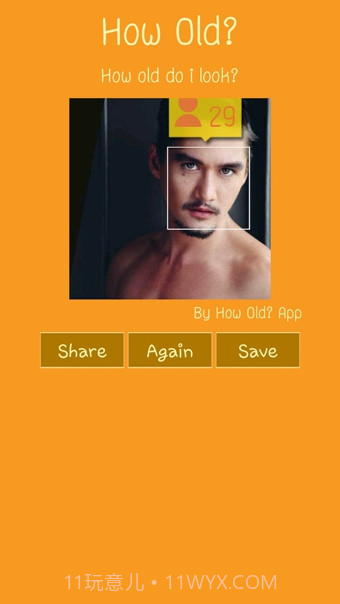 照片测年龄软件How Old Do I Look截图1 照片测年龄软件How Old Do I Look截图1