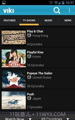 Viki 精彩影视剧和音乐MV截图2 Viki 精彩影视剧和音乐MV截图2