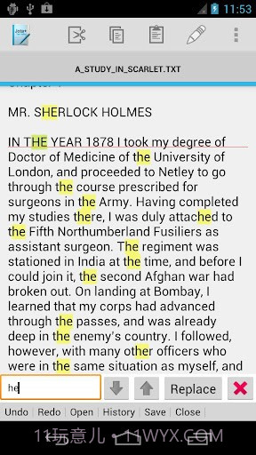 Jota+文本编辑器截图3