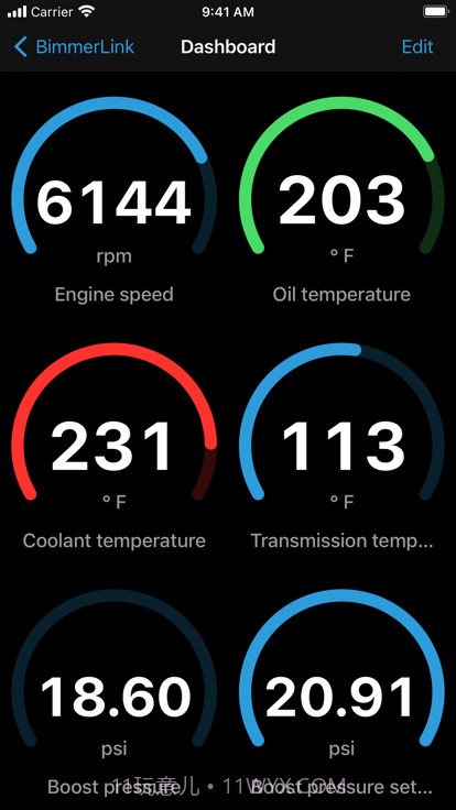 BimmerLink传感器截图2 BimmerLink传感器截图2