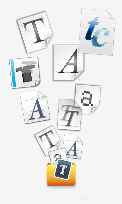 手机字体精灵截图1