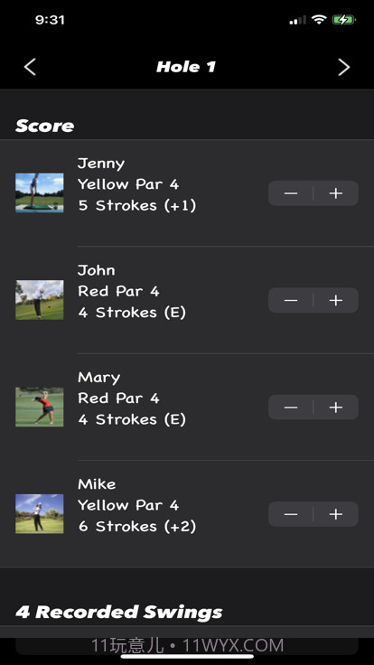 TMG追踪我的高尔夫截图2