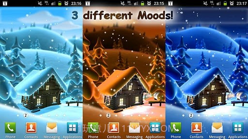 冬日雪景动态壁纸截图3 冬日雪景动态壁纸截图3