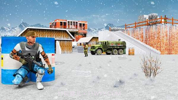 冬季fps射击战场截图1