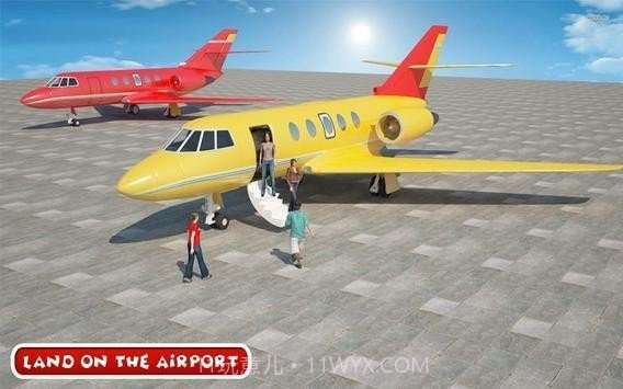 喷气式飞机飞行模拟截图1 喷气式飞机飞行模拟截图1