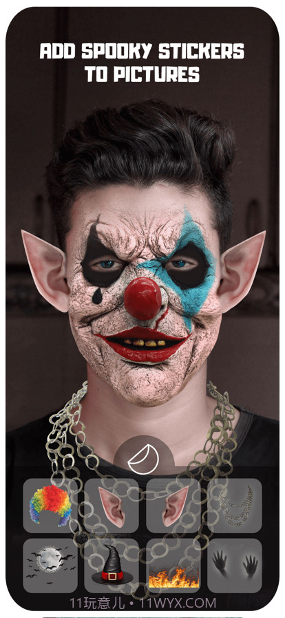 可怕的面具自拍相机截图3
