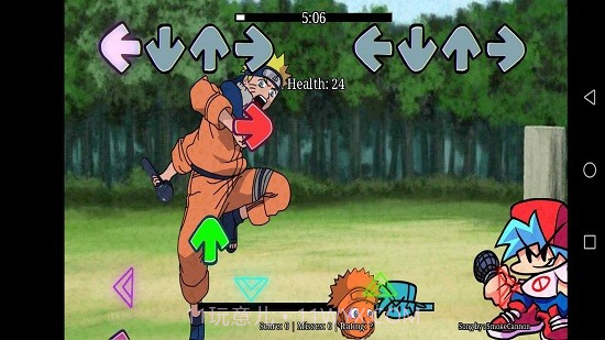 FNF错误化鸣人模组截图1